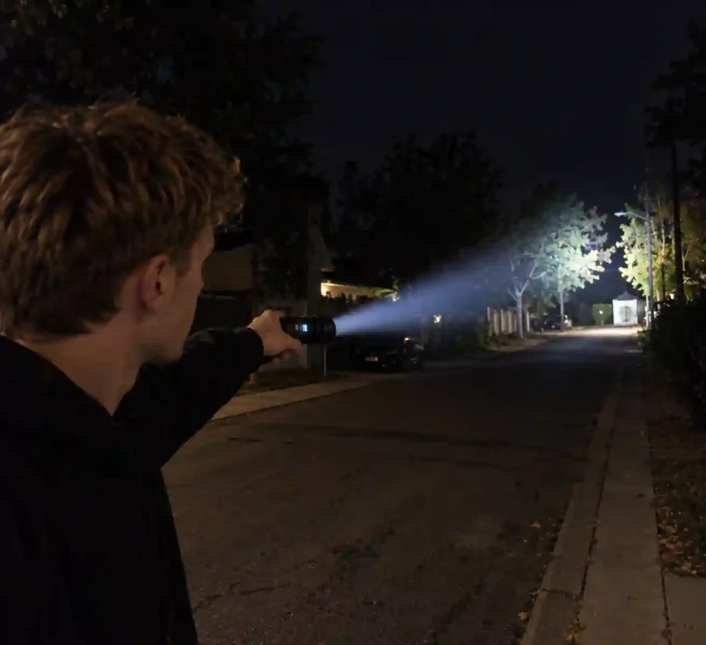 Taktische Taschenlampe Erfahrung