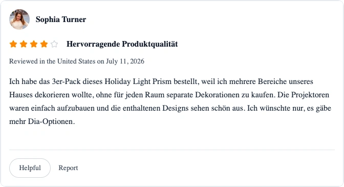 Holiday Prism Erfahrungen